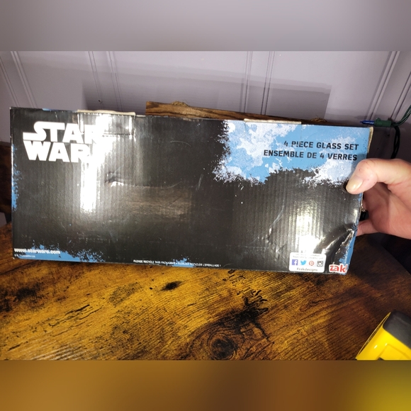 Disney Star Wars  Glass Set - Black, Red, Orange The Force Awakens - Picture 4 of 12